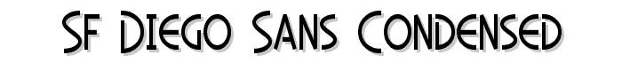 SF Diego Sans Condensed font